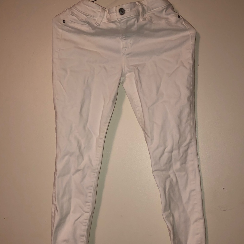 White jeans